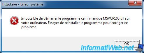 fichier msvcr100.dll